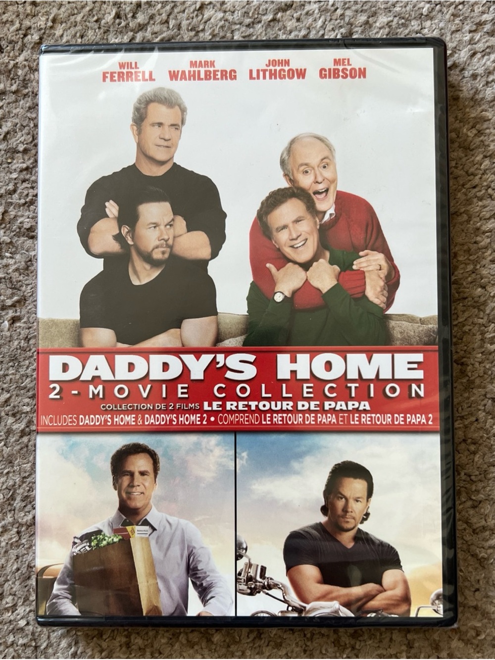Daddy's Home 2-Movie Collection DVD - sealed new